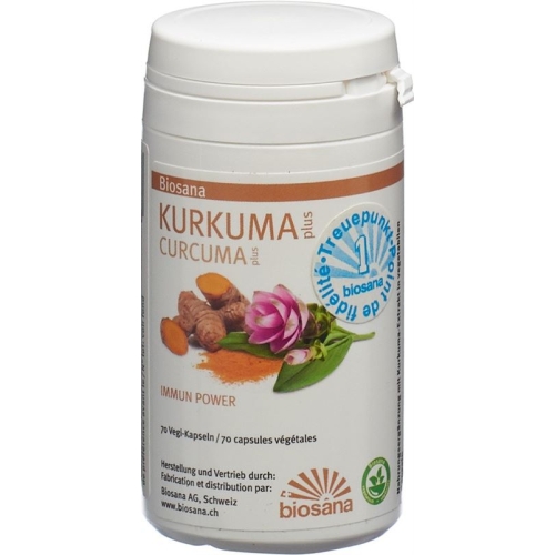 Biosana Kurkuma Plus Kapseln Dose 70 Stück buy online