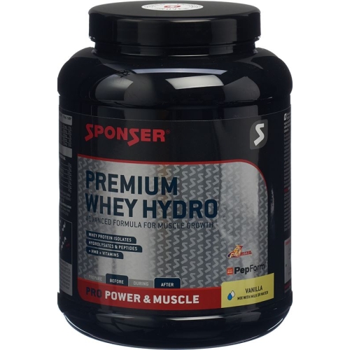 Sponser Premium Whey Hydro Vanilla Dose 850g buy online