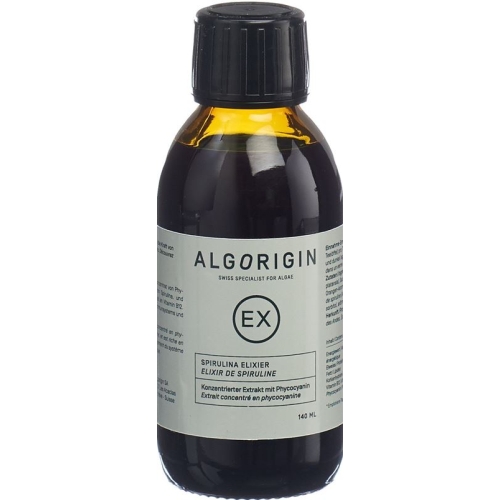 Algorigin Spirulina Elixier Phycocyanine Flasche 140ml buy online