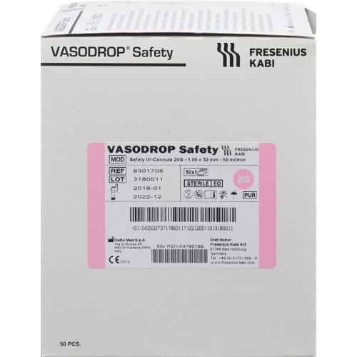 Vasodrop Safety 20g 32mm/s 50 Stück buy online