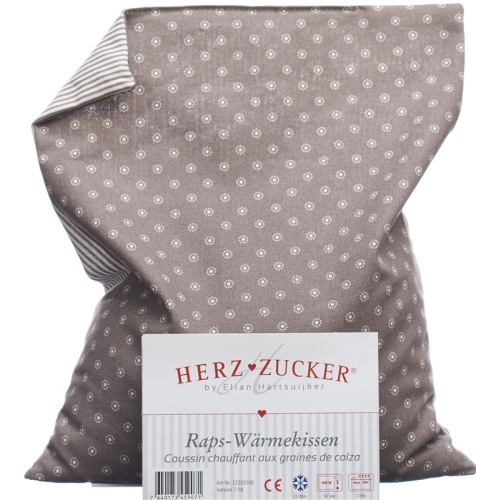 Herzzucker Raps-wärmekissen 26x21cm Sternch Beige buy online