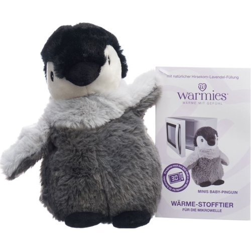 Warmies Minis Wärme-Stofftier Baby-Pinguin Lavend buy online