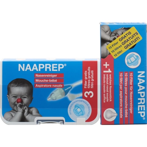 Naaprep Combipack 1 nose cleaner & 10 filters buy online