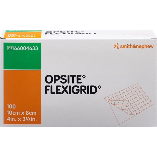 Opsite Flexigrid Wundverband 8x10cm Beutel 100 Stück buy online