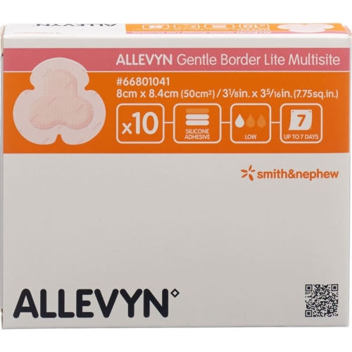 Allevyn Gb Lite Multisite 8x8.4cm 10 Stück buy online