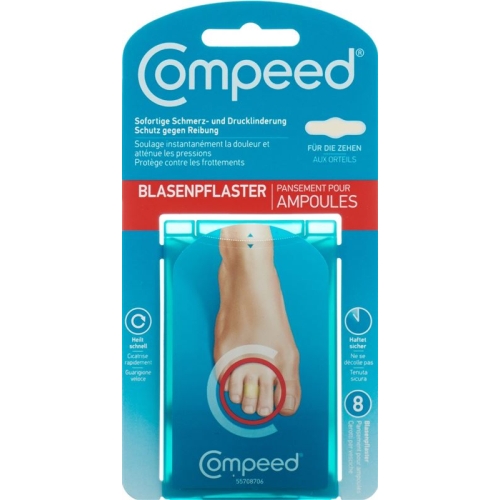 Compeed (pi) Blasenpflaster Auf Zehen 8 Stück buy online