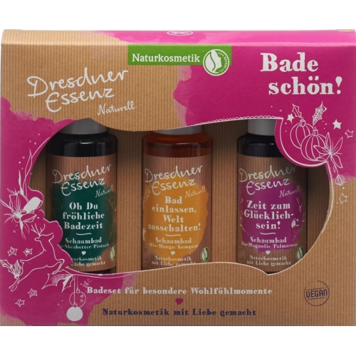 Dresdner Geschenkset Naturell Bade Schoen buy online