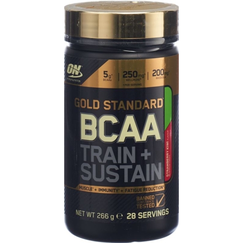 Optimum Bcaa Gold Std.t&s Strawberry&kiwi 266g buy online