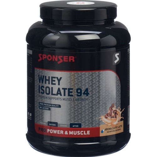 Sponser Whey Isolate 94 Caffe Latte Can 850g buy online