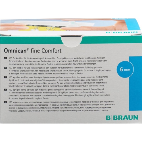 Omnican Fine Comfort G31x6mm M Entsorgung 100 Stück buy online