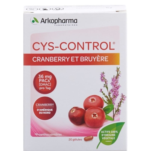 Cys-control Cranberry und Heidekraut Kapseln 20 Stück buy online