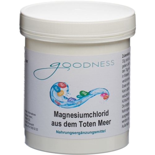 Goodness Magnesiumchlorid Aus Dem Toten Meer 500g buy online