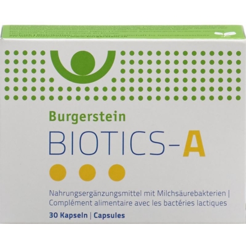 Burgerstein Biotics-A capsules 30 pieces buy online