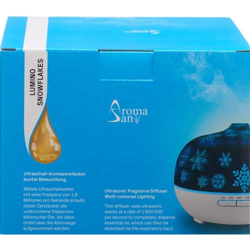 Aromasan Atomizer Ultrasonic Lumino Snowflakes buy online