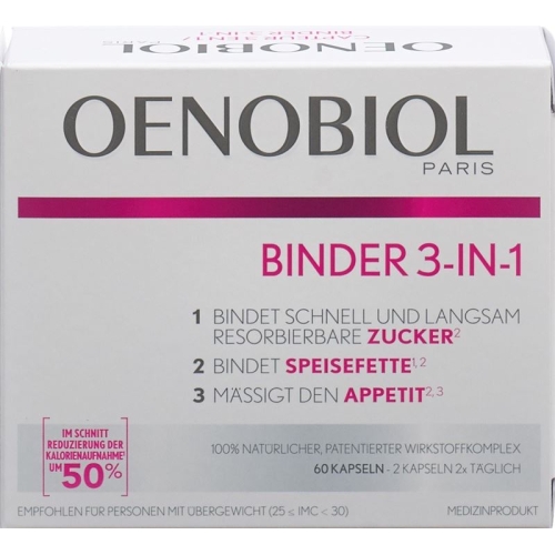 OENOBIOL Binder 3 in 1 Kaps 60 pcs buy online