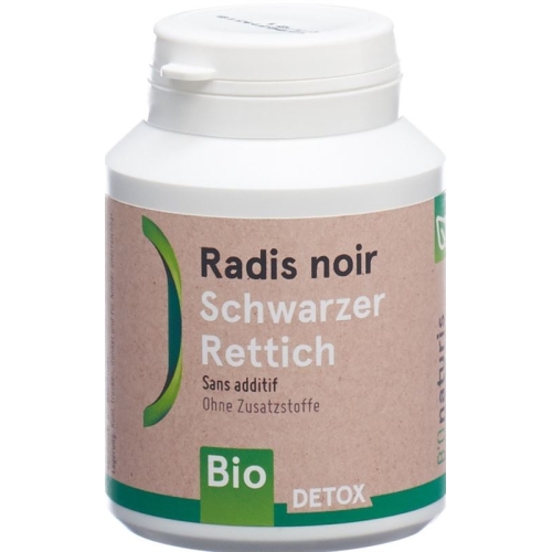 Bionaturis Schwarz Rettich Kapseln 250mg Bio 120 Stück buy online