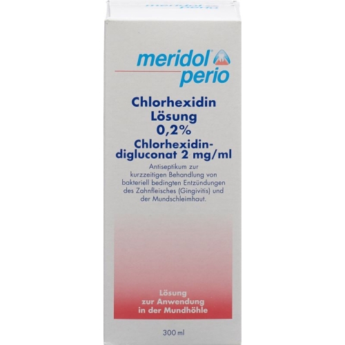 meridol perio Lös chlorhexidine 0.2% Fl 300 ml buy online