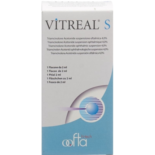 Vitreal S Ophthalmologische Suspension 4% Flasche 2ml buy online