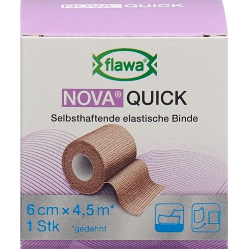 Flawa Nova Quick cohesive rice binding 6cmx4.5m tan buy online