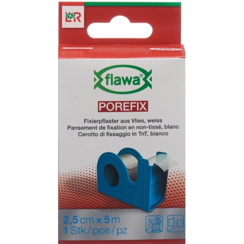 Flawa Porefix Heftpflaster 2.5cmx5m Dispenser buy online