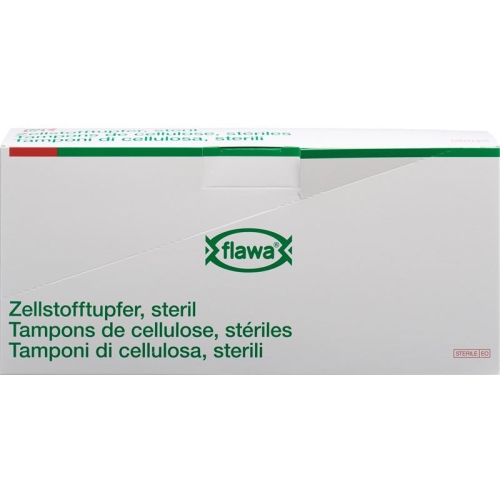 Flawa Zellstofftupfer 4x5cm Steril 50x 3 Stück buy online