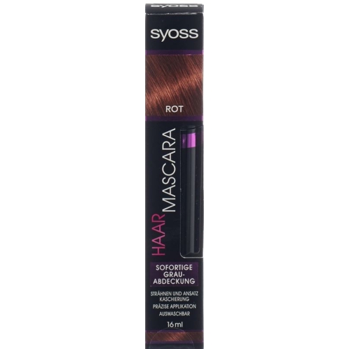 Syoss Haar Mascara Rot 16ml buy online