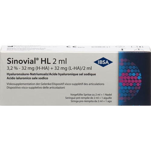 Sinovial Hl Injektionslösung 3.2% Fertigspritze 2ml buy online