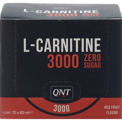 Qnt L-carnitine Shot 3000mg 12x 80ml buy online