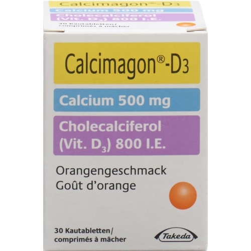 Calcimagon D3 500/800 Orange (o Aspar) Dose 30 Stück buy online