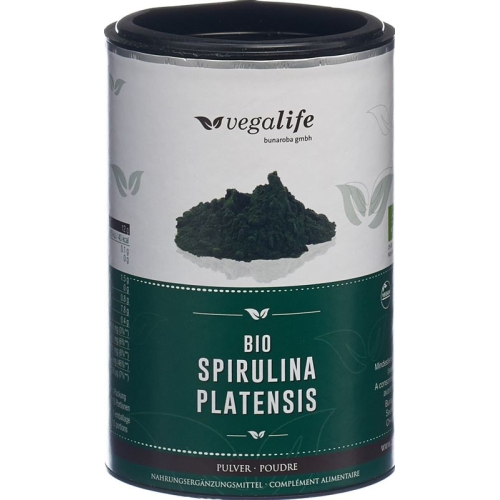 Vegalife Spirulina Pulver (neu) Dose 175g buy online