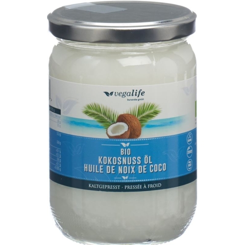 Vegalife Kokosnuss Öl Glas 500ml buy online