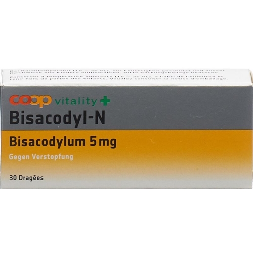 Coop Vitality Bisacodyl-n Dragees 5mg 30 Stück buy online