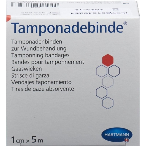 Dermaplast tamponade bandage 1cmx5m sterile buy online