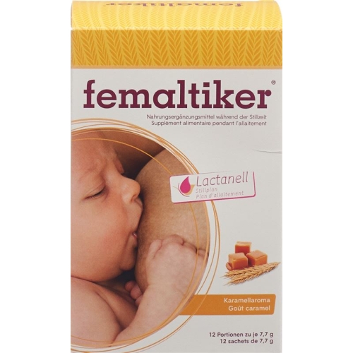 Femaltiker Nahrungsergänzung Stillzeit 12x 7.7g buy online