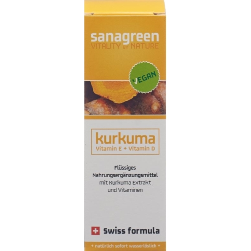 Kurkuma Sanagreen Mizell Curcuma Longa Extr 50ml buy online