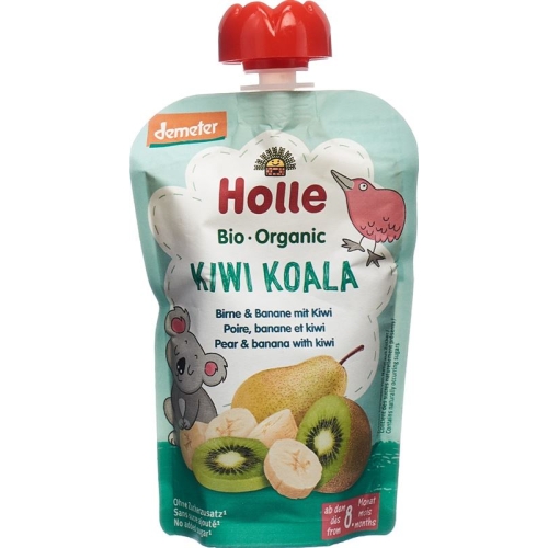 Holle Kiwi Koala - Pouchy pear & banana with kiwi 100g buy online