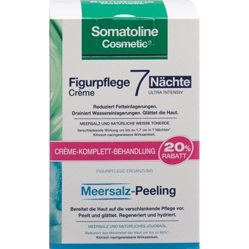 Somatoline 7naechte Creme 250ml +meersalz-peel 350 buy online