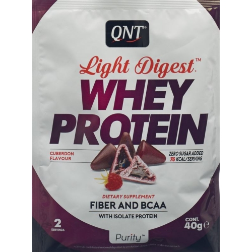 Qnt Light Digest Whey Protein Cuberdon 40g buy online