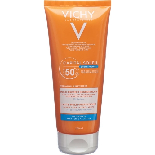 Vichy Capital Soleil Multi-Protection Milk 50+ 200ml buy online