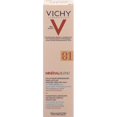 Vichy Mineral Blend Make-Up Fluid 01 Clay 30ml buy online