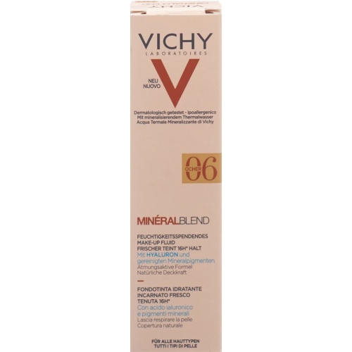 Vichy Mineral Blend Make-Up Fluid 06 Ocher 30ml buy online