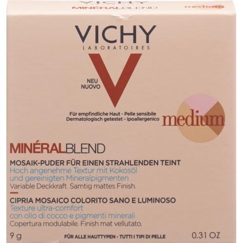 Vichy Mineralblend Compact powder Medium 9g buy online