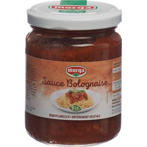 Morga Sauce Bolognaise mit Soja Bio Glas 250g buy online