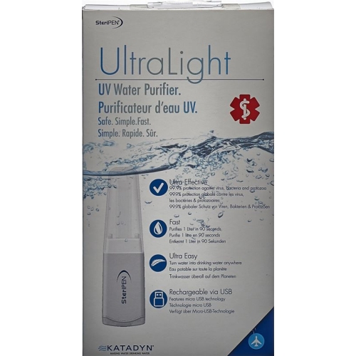 Steripen Ultra Light UV water sanitizer buy online