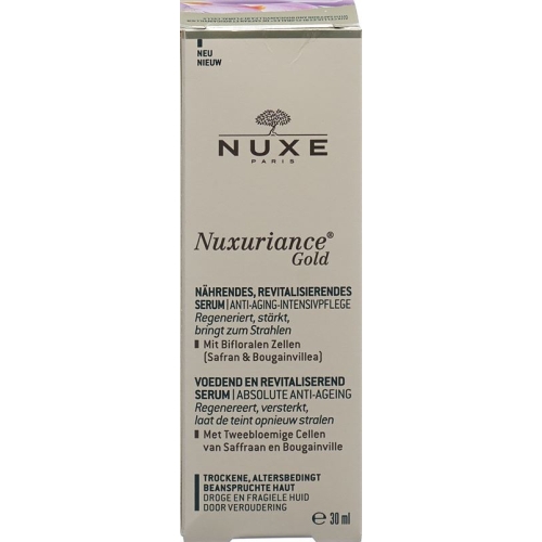 Nuxe Nuxuriance Gold Serum Nutri Revital 30ml buy online