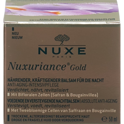 Nuxe Nuxuriance Gold Baume Nuit Nutri Fort 50ml buy online