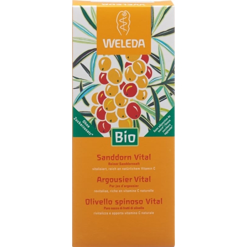 Weleda Sanddorn Vital Saft Flasche 250ml buy online