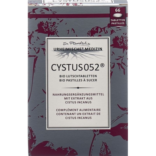 Cystus 052 Bio Lutschtabletten 66 Stück buy online