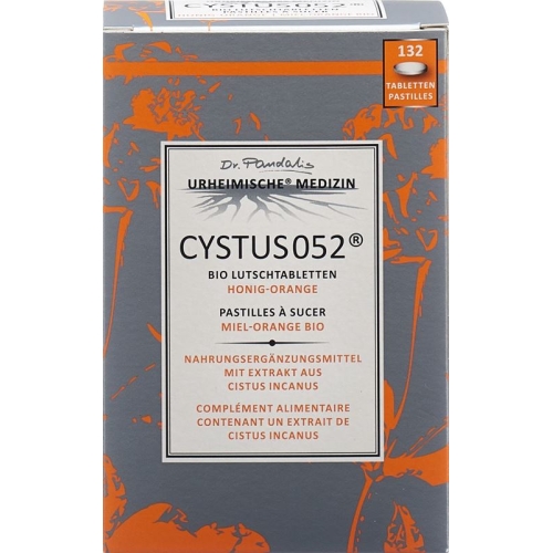 Cystus 052 Bio Lutschtabletten Honig-Orange 132 Stück buy online