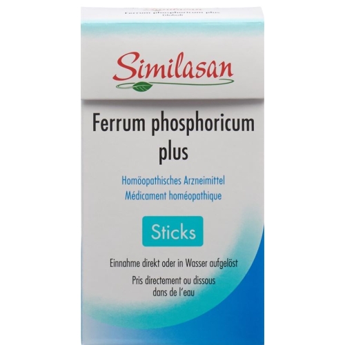 Similasan Ferrum Phos Plus Sticks Globuli Beutel 15 Stück buy online